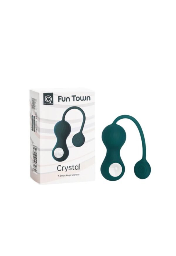 Bolas Chinas Kegel Fun Town Crystal Duo Contraladas por App