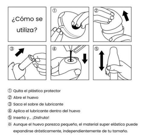 Huevo masturbador masculino tenga