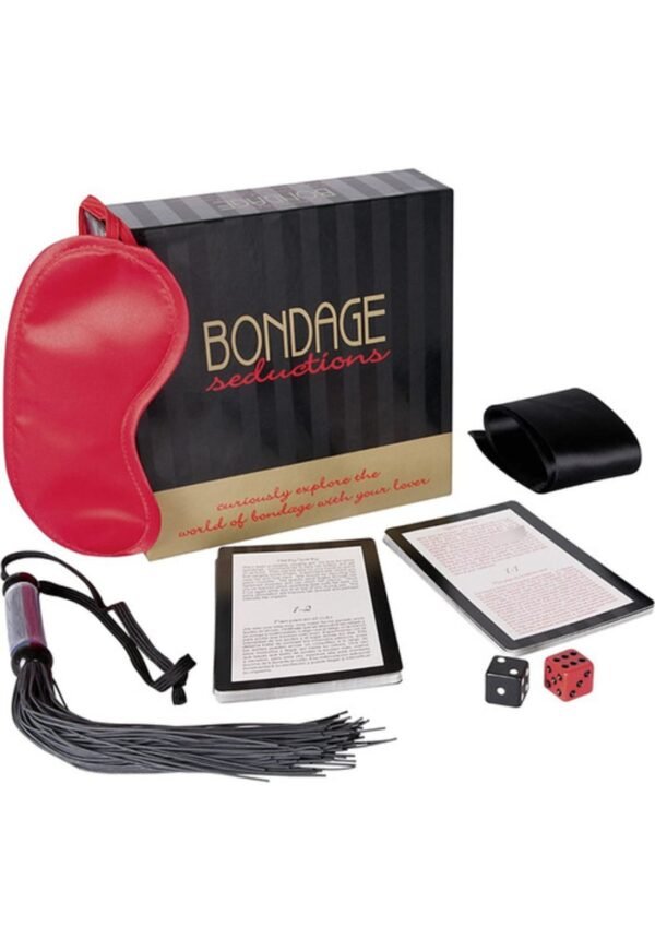 Kit Excitante Dominación Y Sumisión Amorosa Bondage Juego