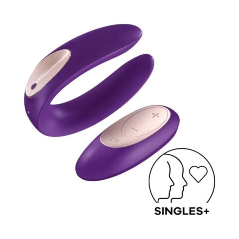 Satisfyer Vibrador de Parejas Double Plus Remote