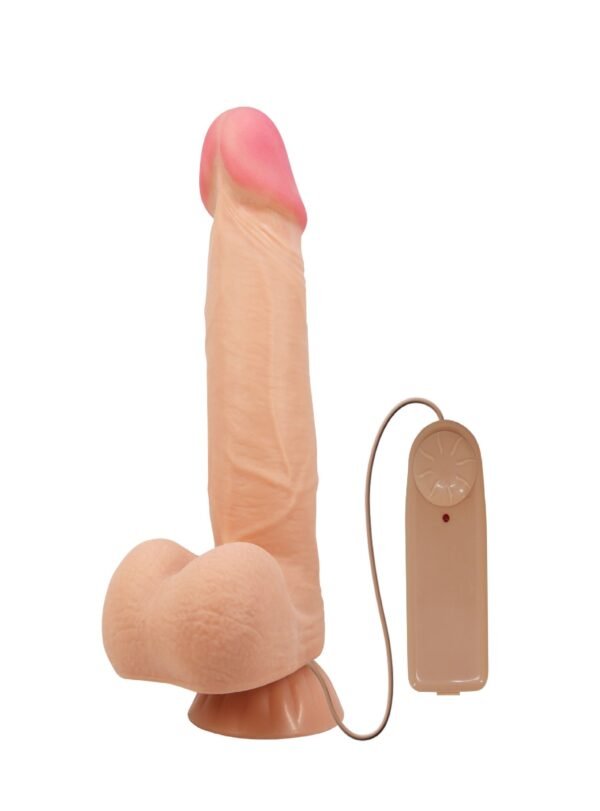 Vibrador Realistico Piel Deslizante